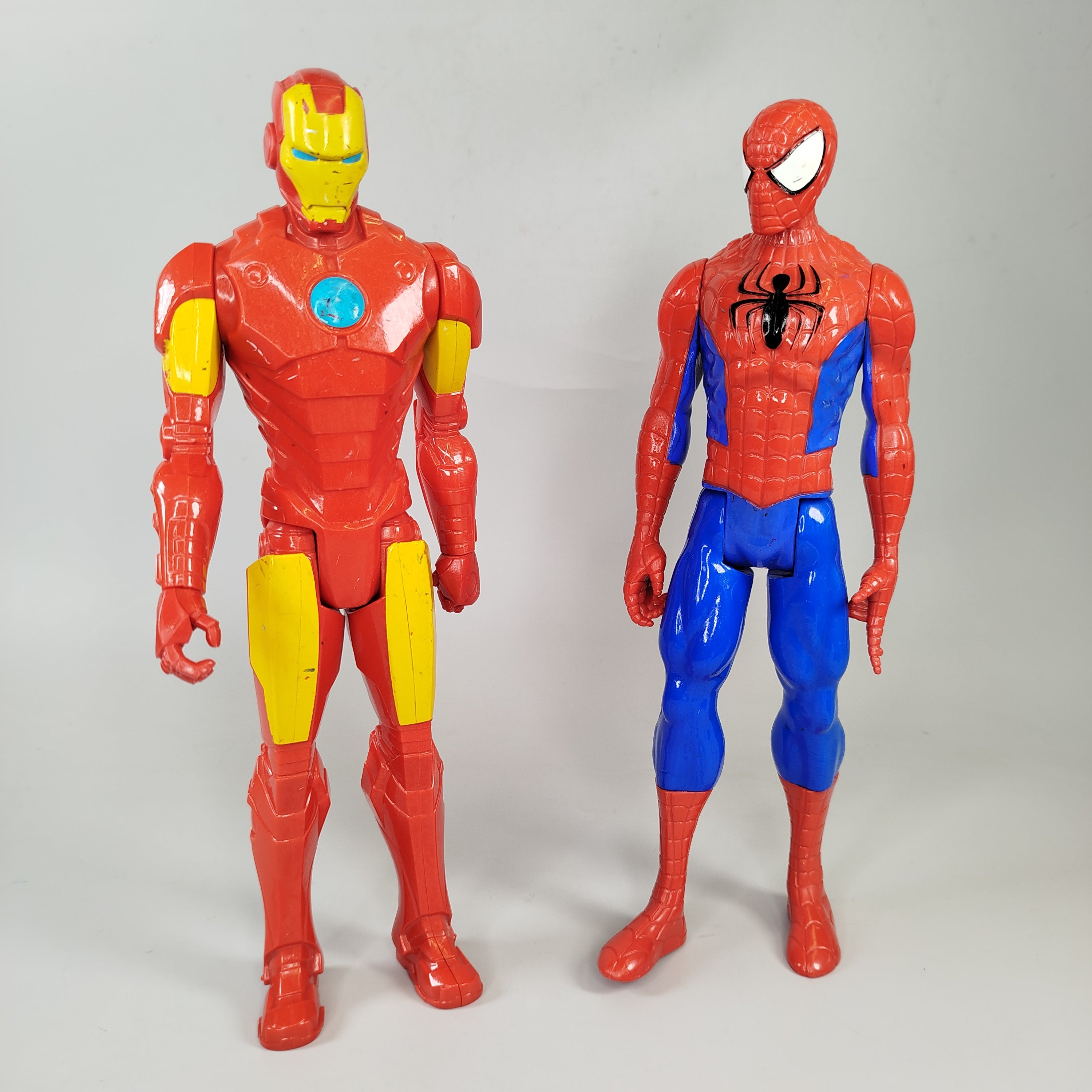 Marvel Superhelden-Figuren-Set (Iron Man & Spider-Man)